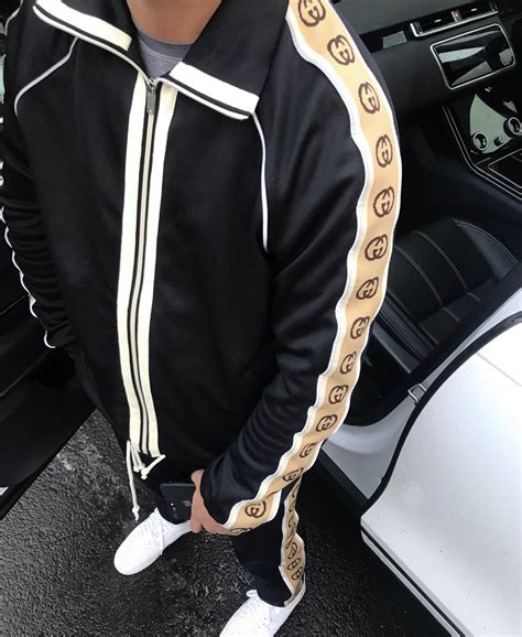 gucci travk suit|Gucci tracksuit technical.